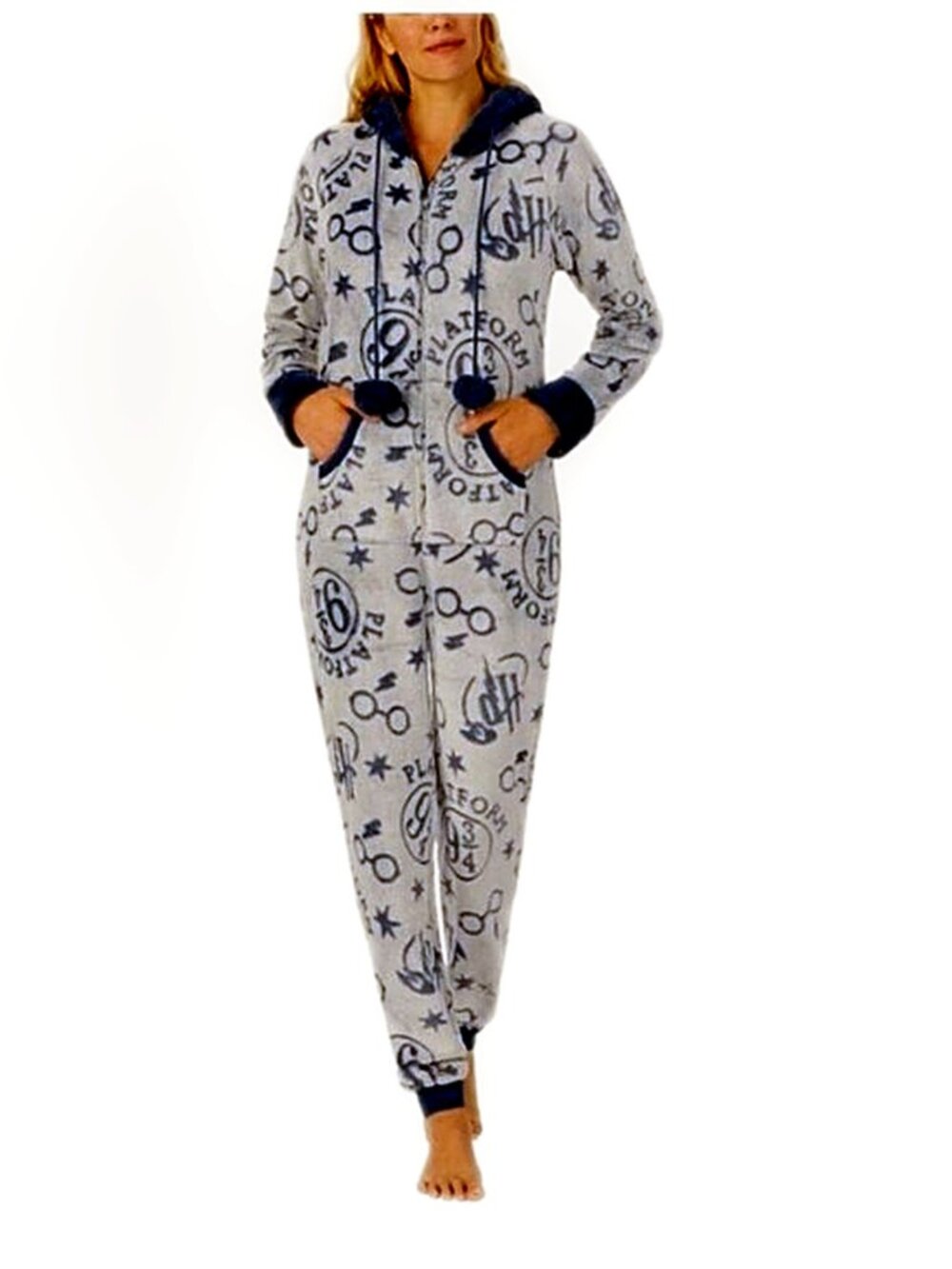Harry Potter Wizarding World Women's Harry Potter Onesie Pajama size Medium